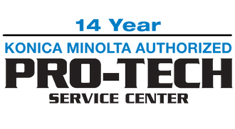 14 Year Konica Minolta Authorized Pro-Tech Service Center